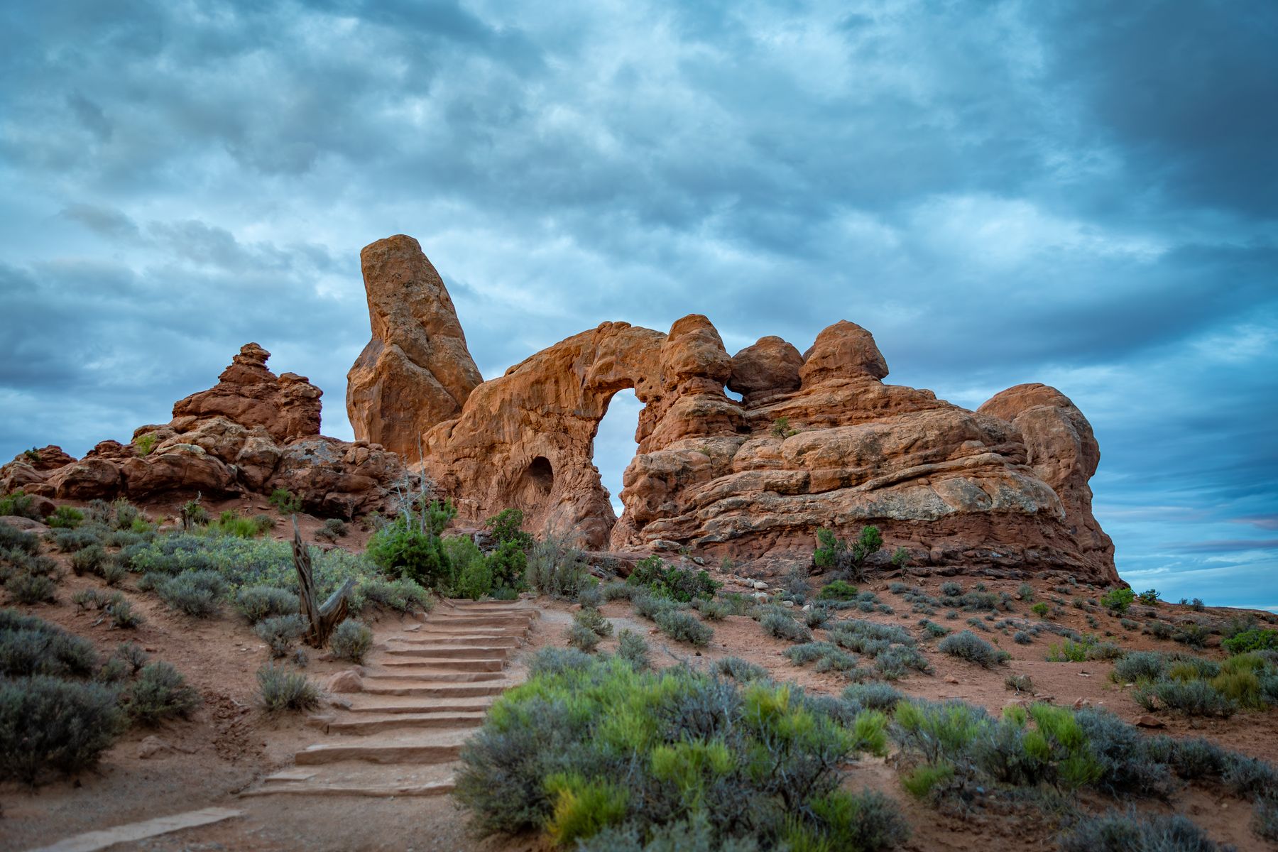 Turret Arch Stairs